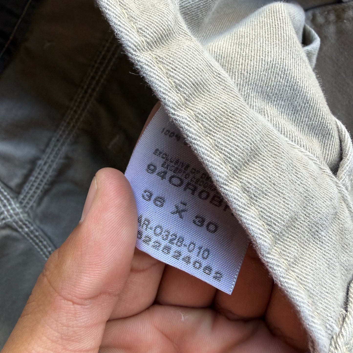 Vintage Tan Baggy Wrangler Pants - 36