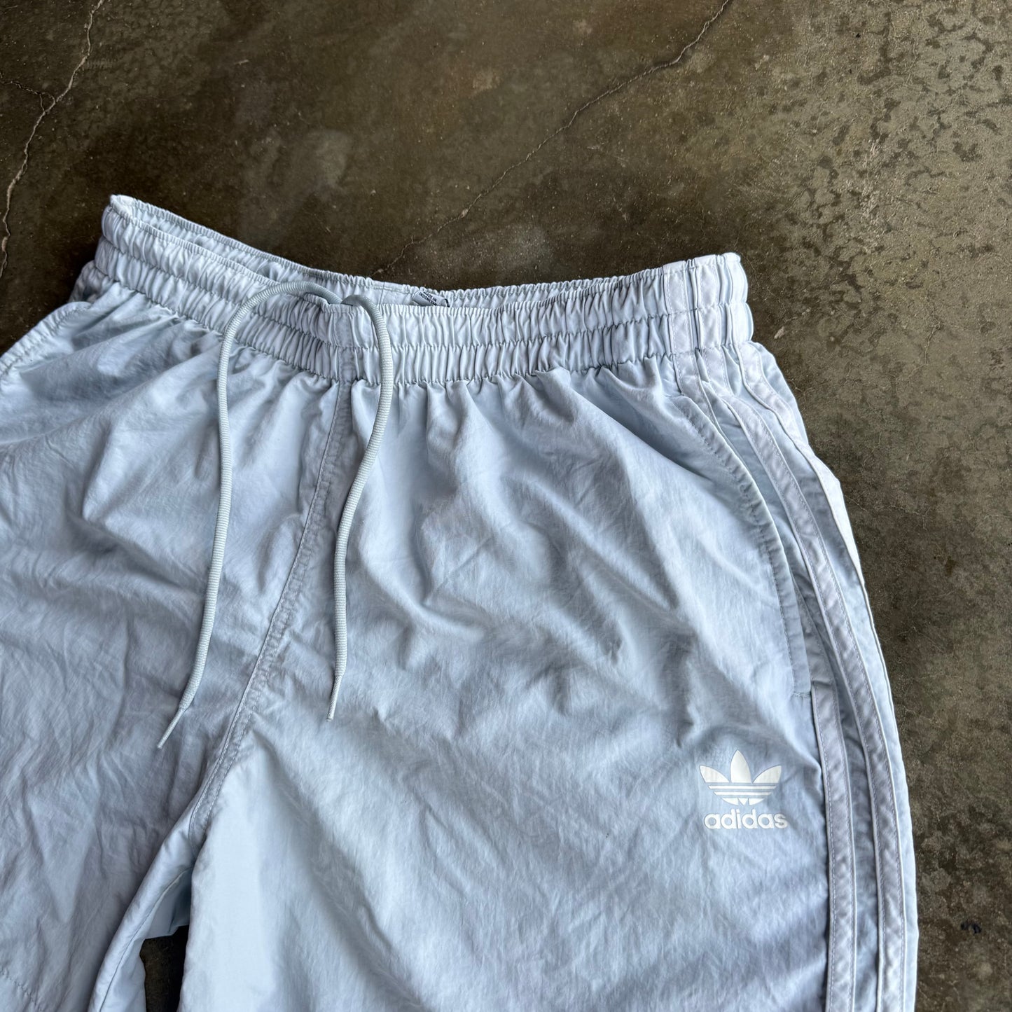 Vintage white Adidas Track Shorts - L