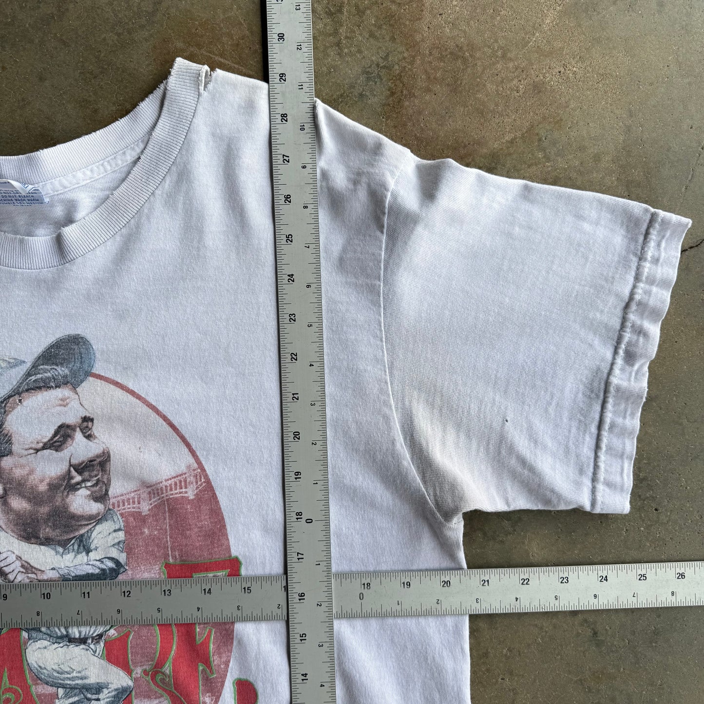 Vintage New York Yankees Babe Ruth Tshirt - L