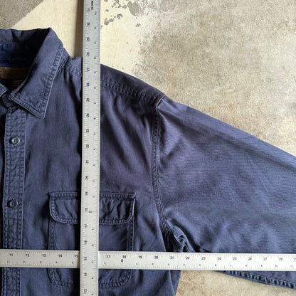 Vintage 00s Fall Cropped Button Up - L