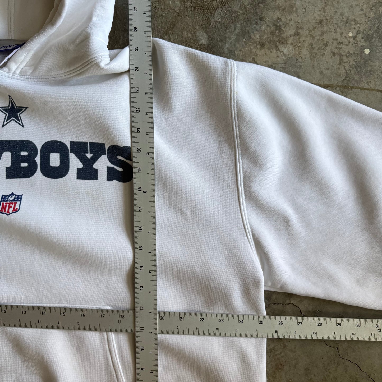 Vintage 00s Cowboys Hoodie - L
