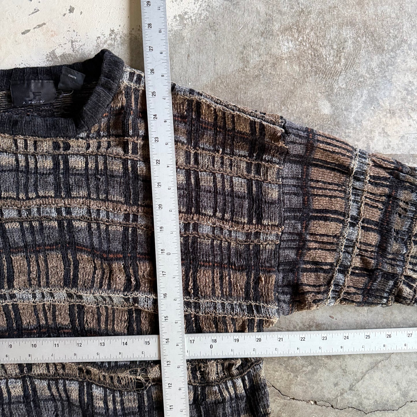 Vintage 90s J.Ferrar Fall Sweater - XL