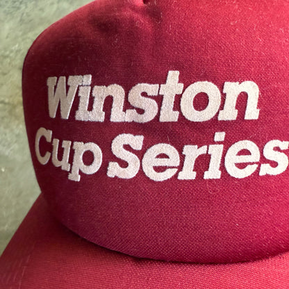 Vintage 90s NASCAR Cup series SnapBack Trucker Hat