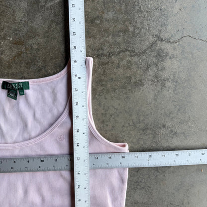 Vintage Woman’s Pink Ralph Lauren Tank Top - P/L
