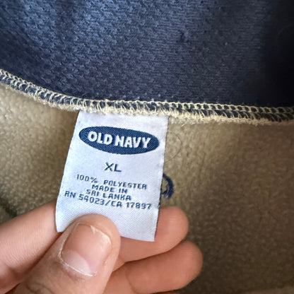 Vintage old Navy Fleece Quarter Zip - XL