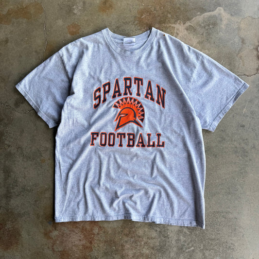 Vintage Spartan Football Tshirt - XL