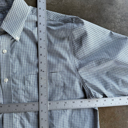 Vintage 00s Cropped Button Up - M