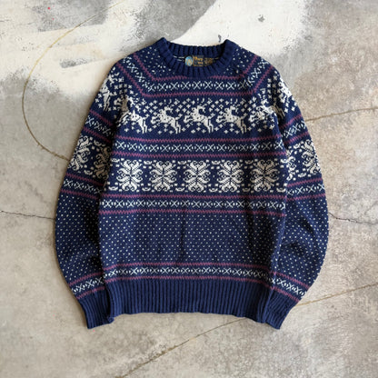 Vintage 90s Winter Sweater - XL