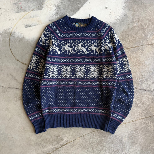 Vintage 90s Winter Sweater - XL