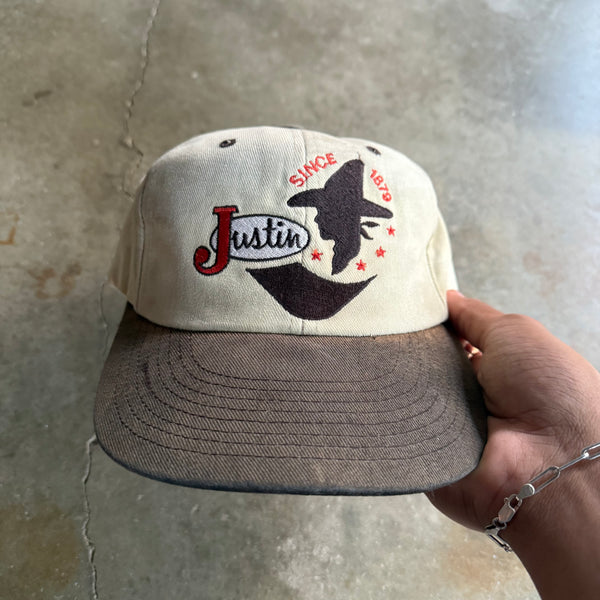 Vintage 00’s Justin Boots SnapBack Hat