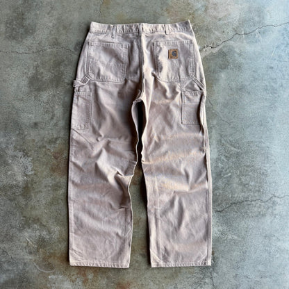 Vintage Tan Baggy Carhartt Pants - 36