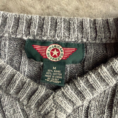 Vintage 90s Knit Sweater - M