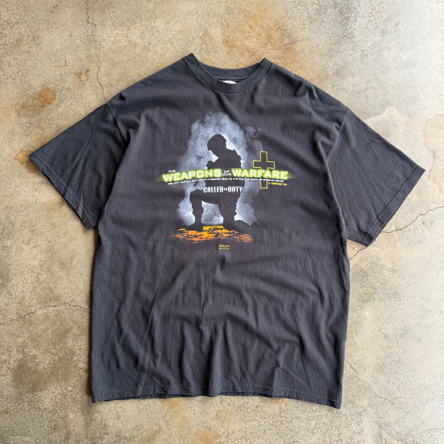Vintage Weapons Of Warfare Tshirt - XXL