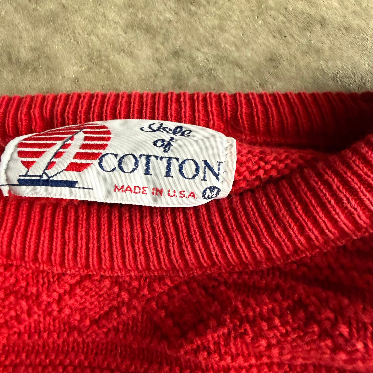 Vintage 90s Knit Sweater - M