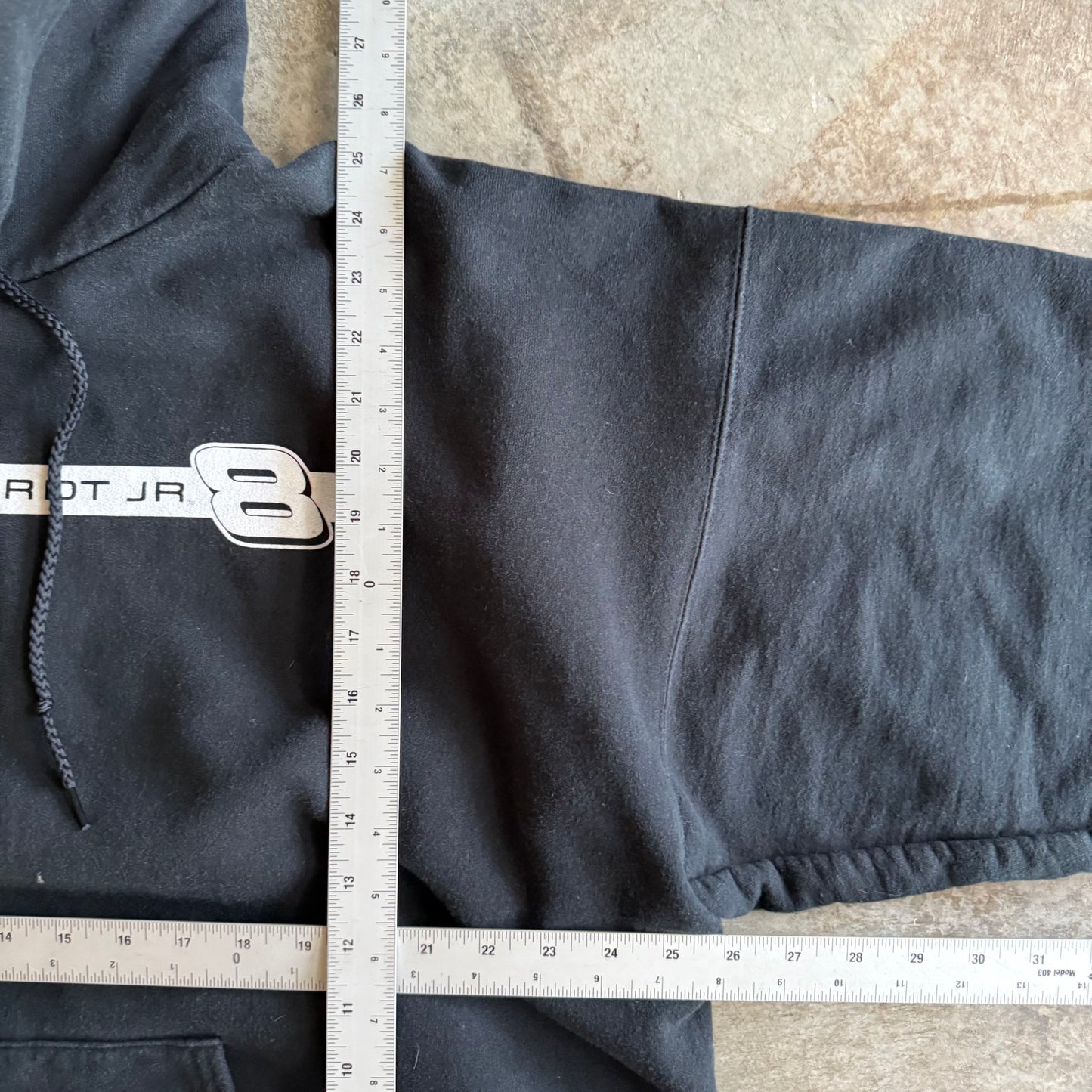 Vintage 00s NASCAR Hoodie -  L