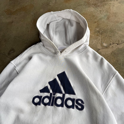 Vintage 00s Adidas Hoodie - L