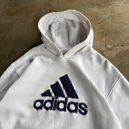 Vintage 00s Adidas Hoodie - L