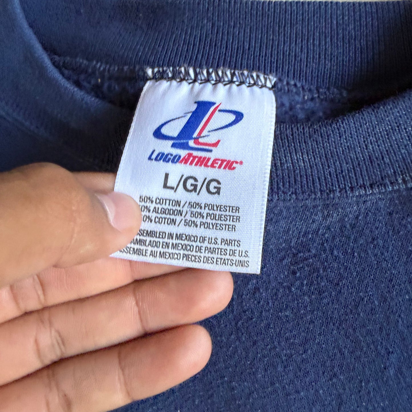 Vintage 90s Broncos Crewneck - L