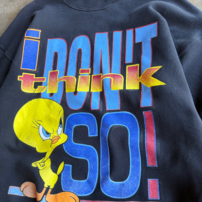 Vintage Tweety Bird Crewneck - L