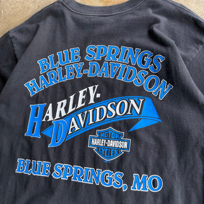 Vintage 90s Harley Davidson Tee - L