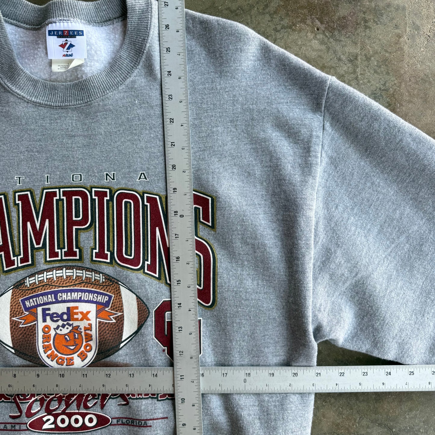 Vintage OU Champions Crewneck - L
