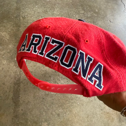 Vintage 90s Arizona Blockhead SnapBack Hat
