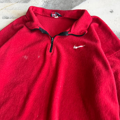 Vintage 90s Nike Quarter Zip Fleece - XL