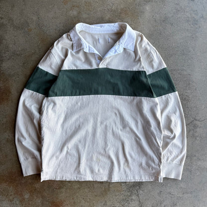 Vintage Spring Rugby Polo - L