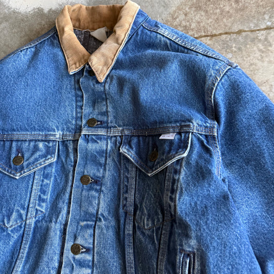 Vintage 90s Denim Button Up Carhartt Jacket - L
