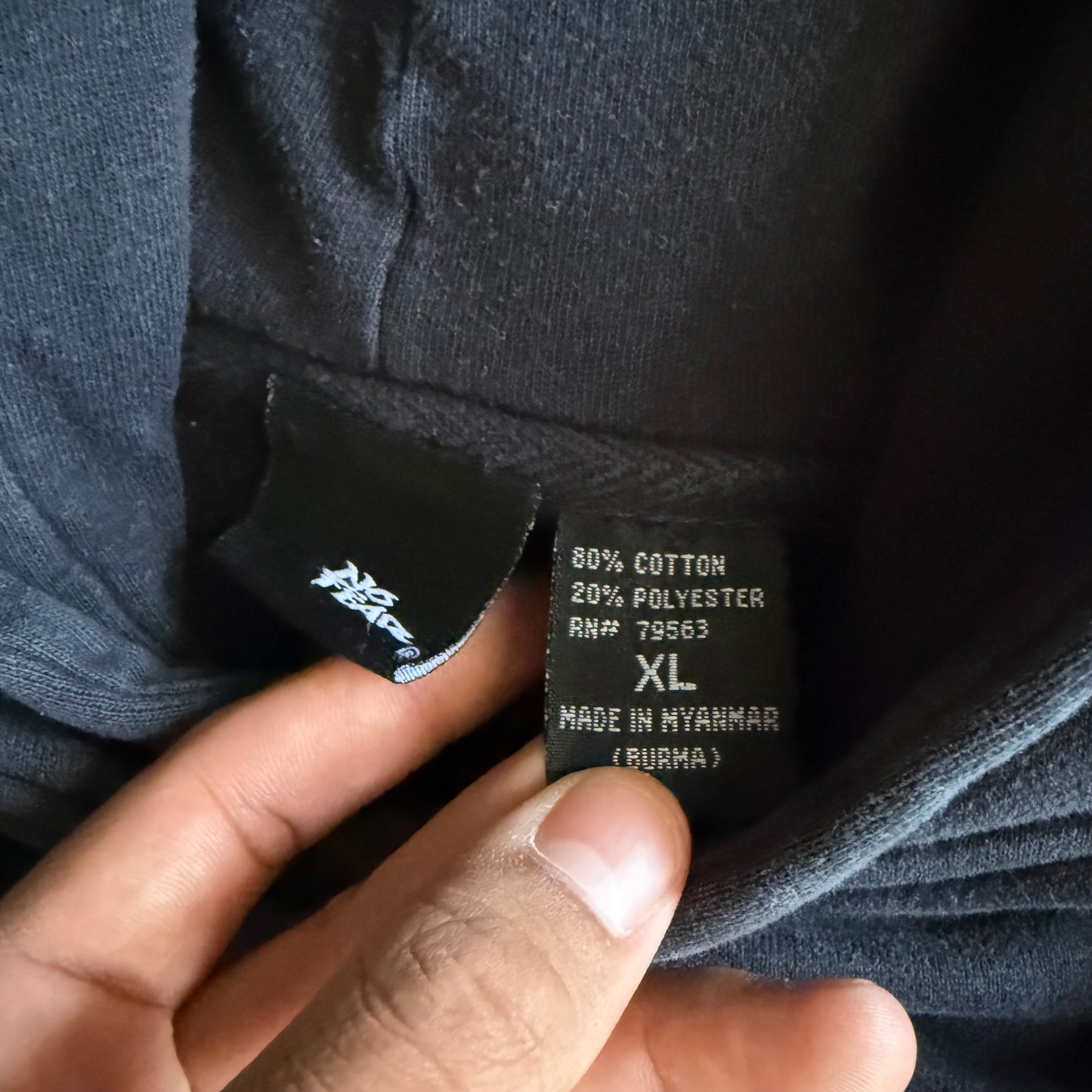 Vintage 00s No Fear Hoodie - XL