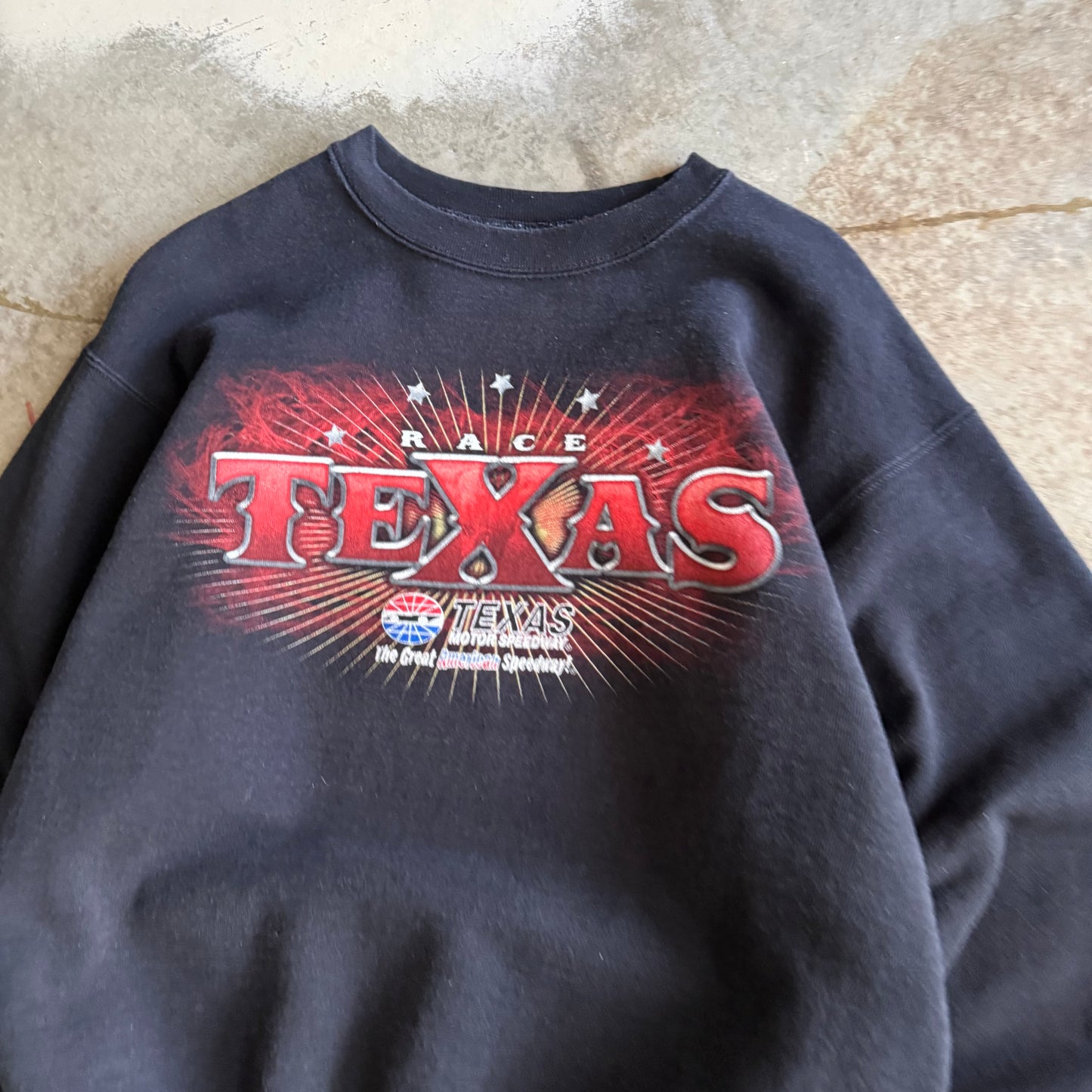 Vintage 90s NASCAR Speedway Crewneck - L