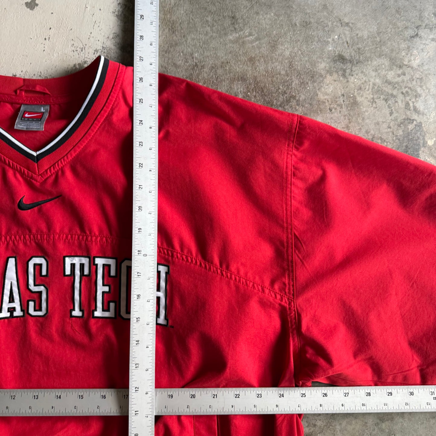 Vintage 00s Texas Tech Nike Windbreaker Jacket - L