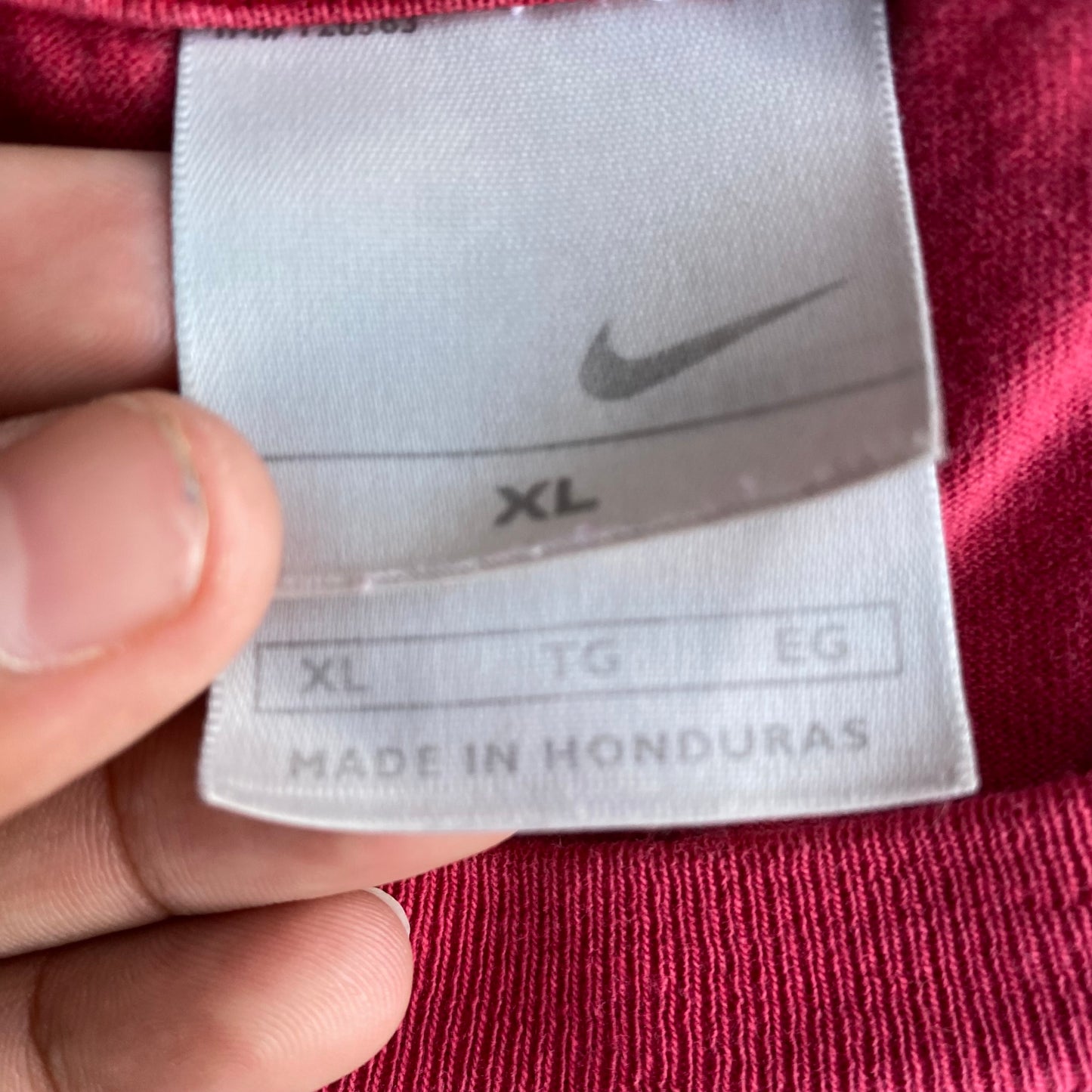 Vintage 00s Faded Nike Tee - XL