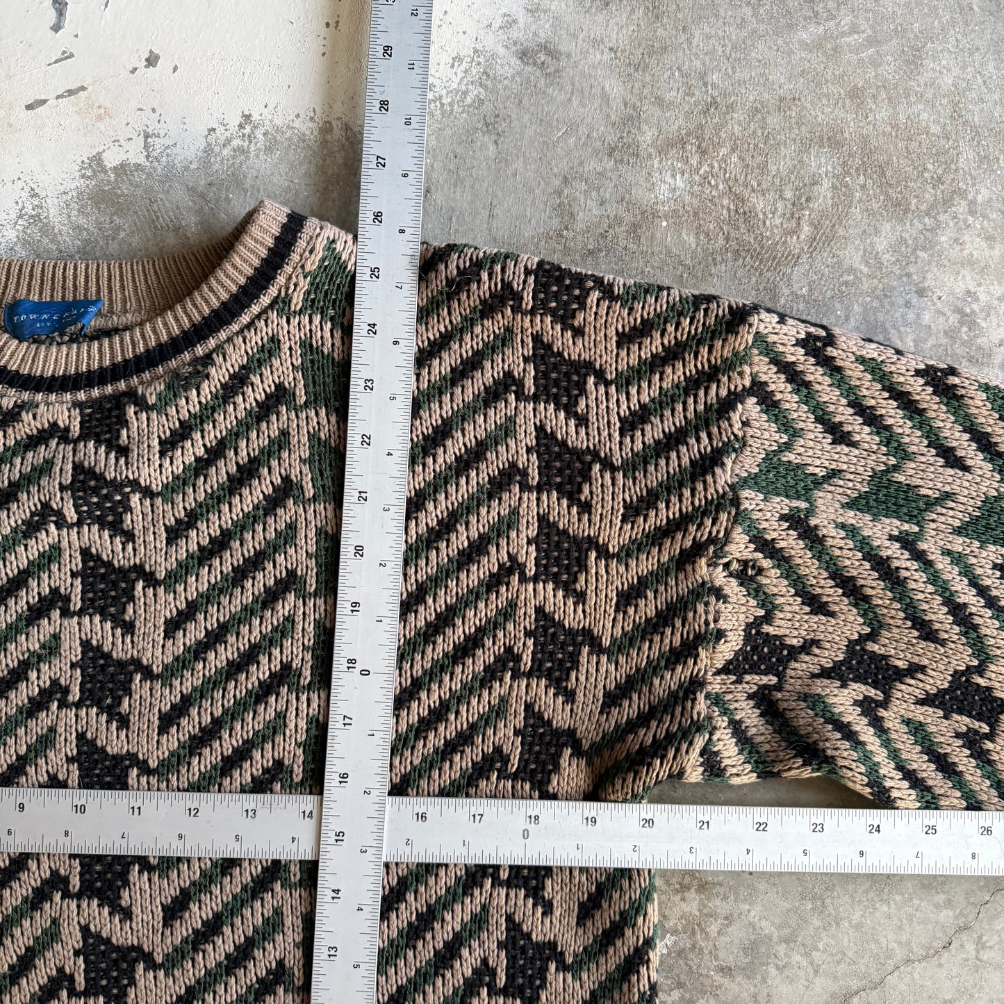 Vintage 90s Grandpa Sweater - L