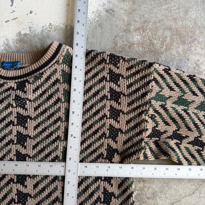 Vintage 90s Grandpa Sweater - L