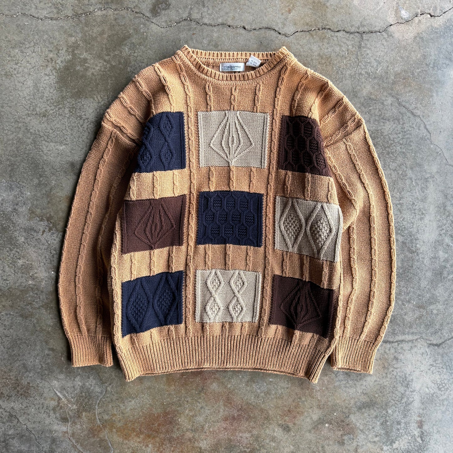 Vintage Grandma Sweater - L