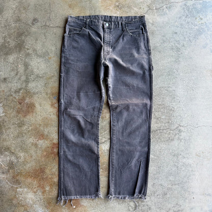 Vintage Faded Baggy Brown Dickies - 36