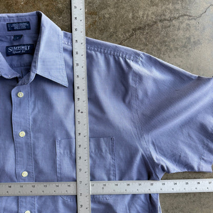 Vintage Boxy Cropped Button Up - XL