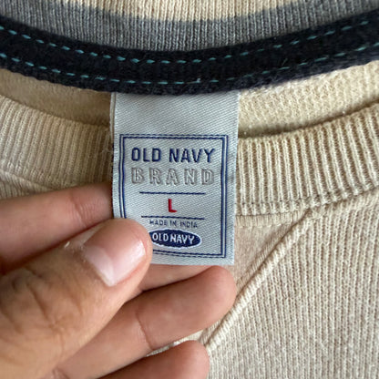 Vintage 00s Old Navy Striped Sweater - L