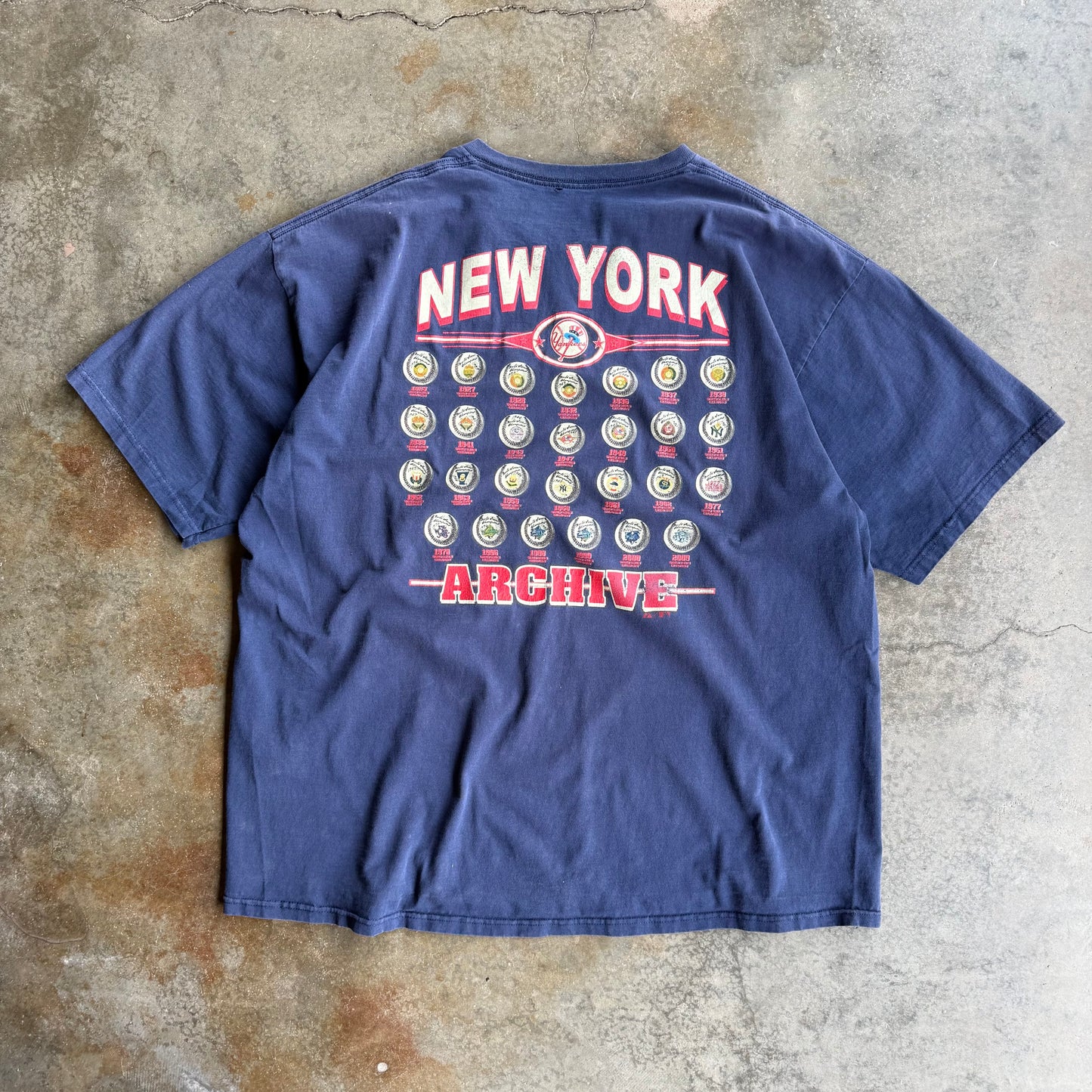 Vintage New York Yankees Ring Tshirt - XXL