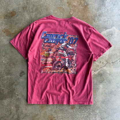 Vintage 00s Dirt Bike Motorcross Tee - L