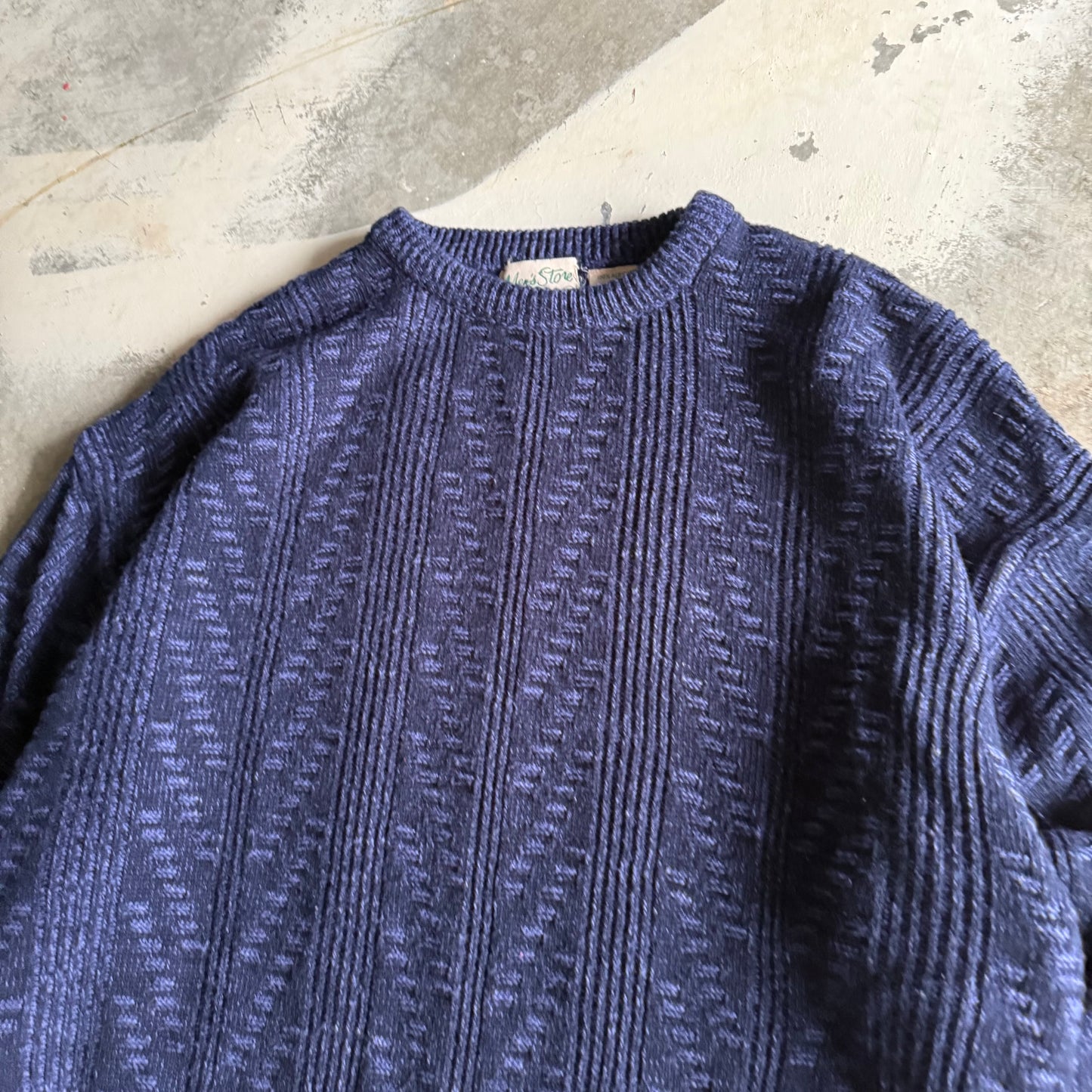 Vintage 90s Fall Grandma Sweater - XL