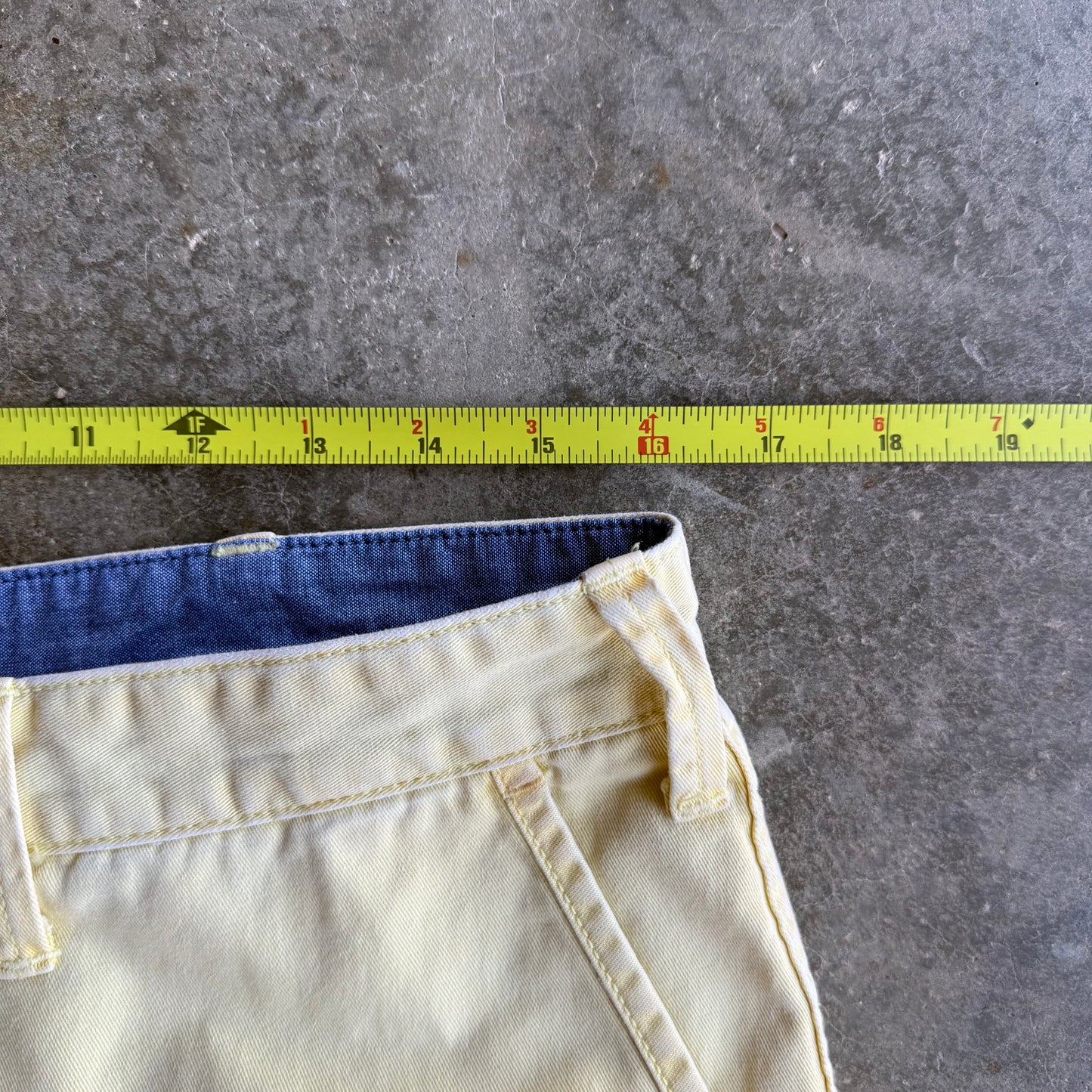 Vintage Yellow Polo Ralph Lauren Shorts - 33