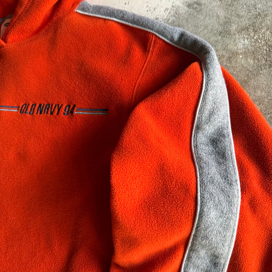 Vintage 00s Fall Old Navy Fleece Hoodie - L