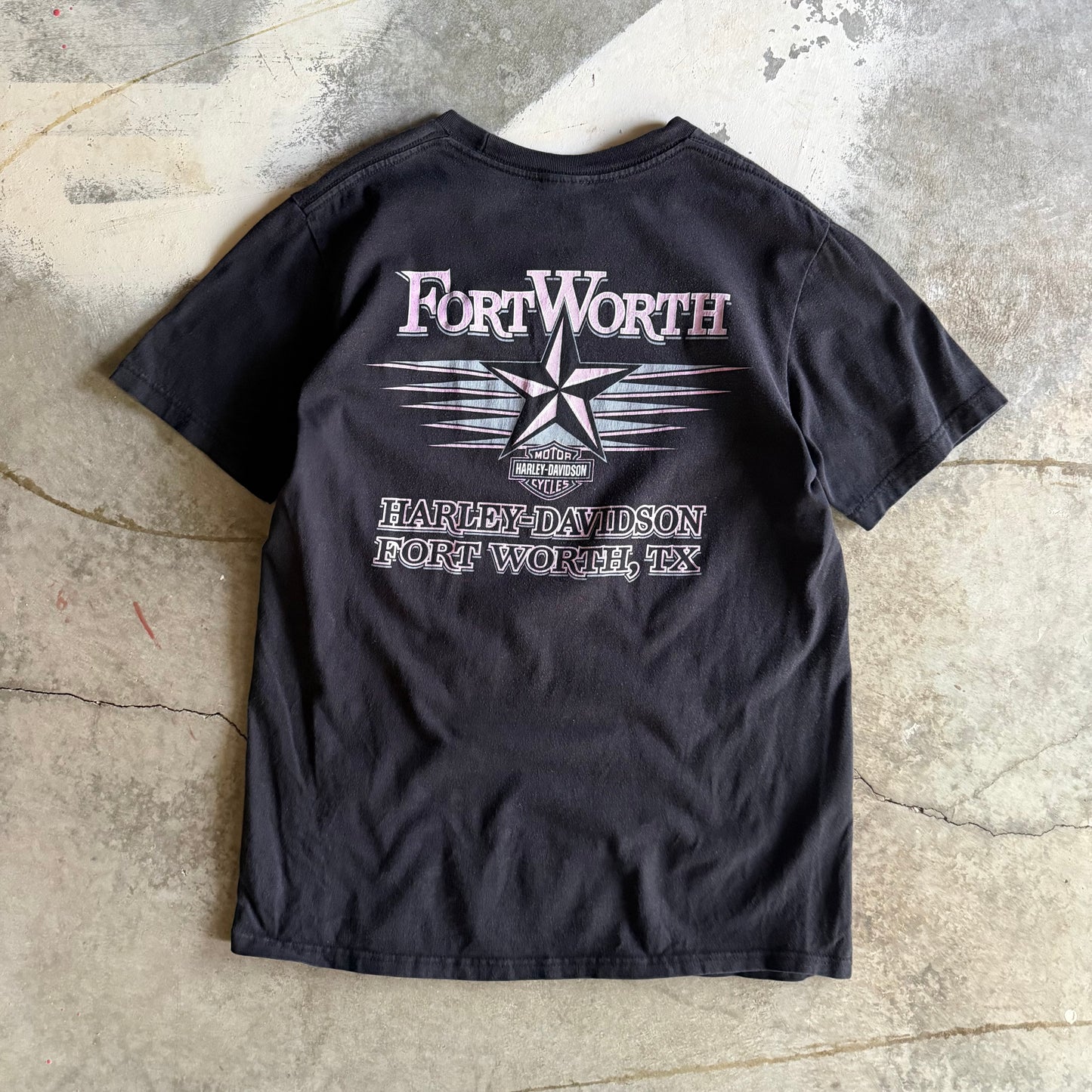 Woman’s Pink Harley Davidson Tshirt - M