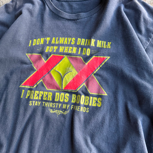 Vintage 00s Funny Dos Equis Tshirt - L