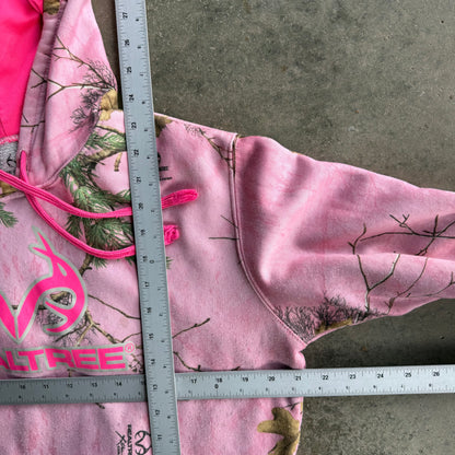 Pink Realtree Camo Hoodie - XL