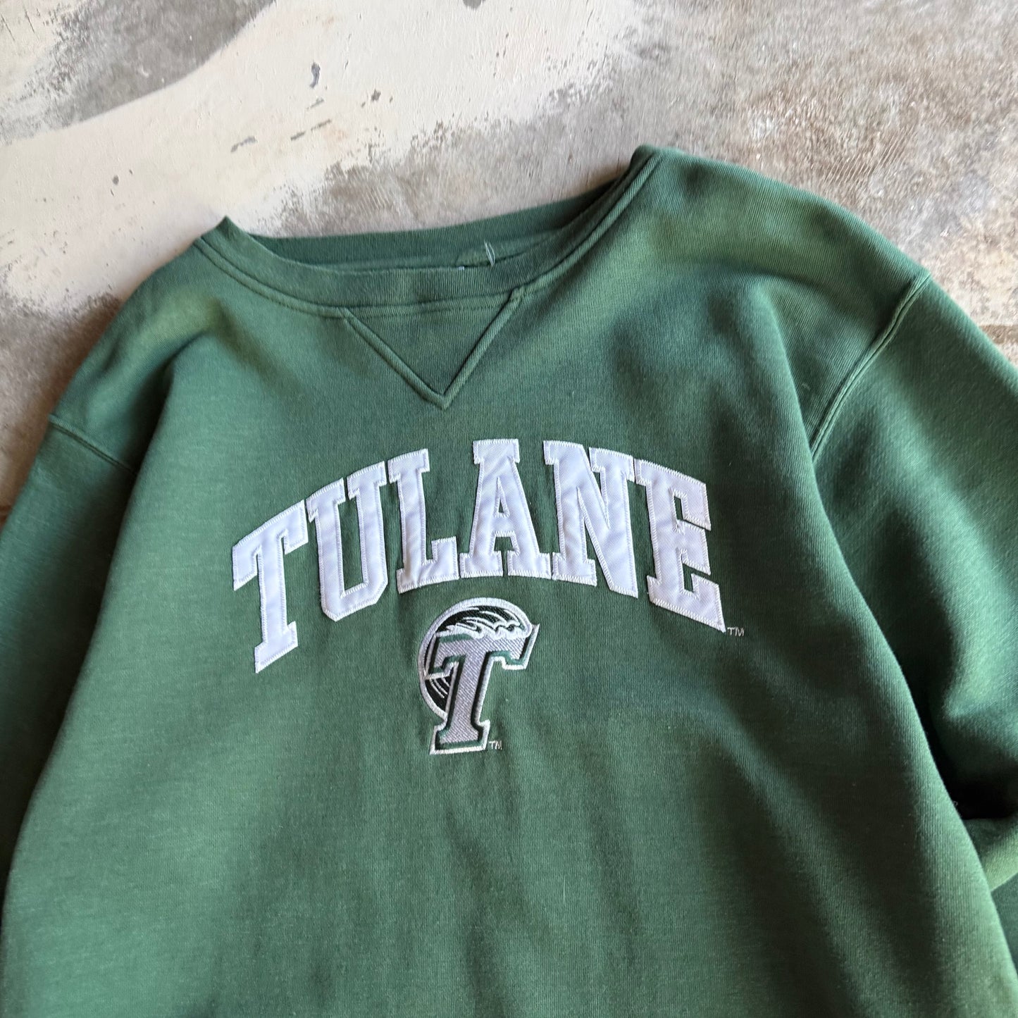 Vintage 00s Tulane Crewneck - L