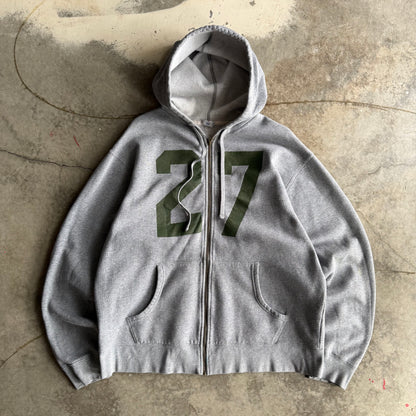 Vintage Old Navy 27 Zip Up Hoodie - XL