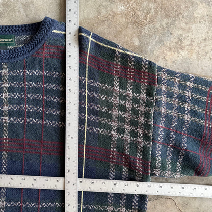 Vintage 90s Grandpa Sweater - L
